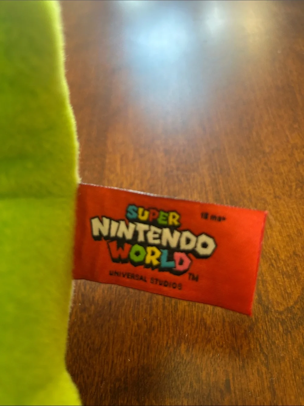 Nintendo plush yoshi