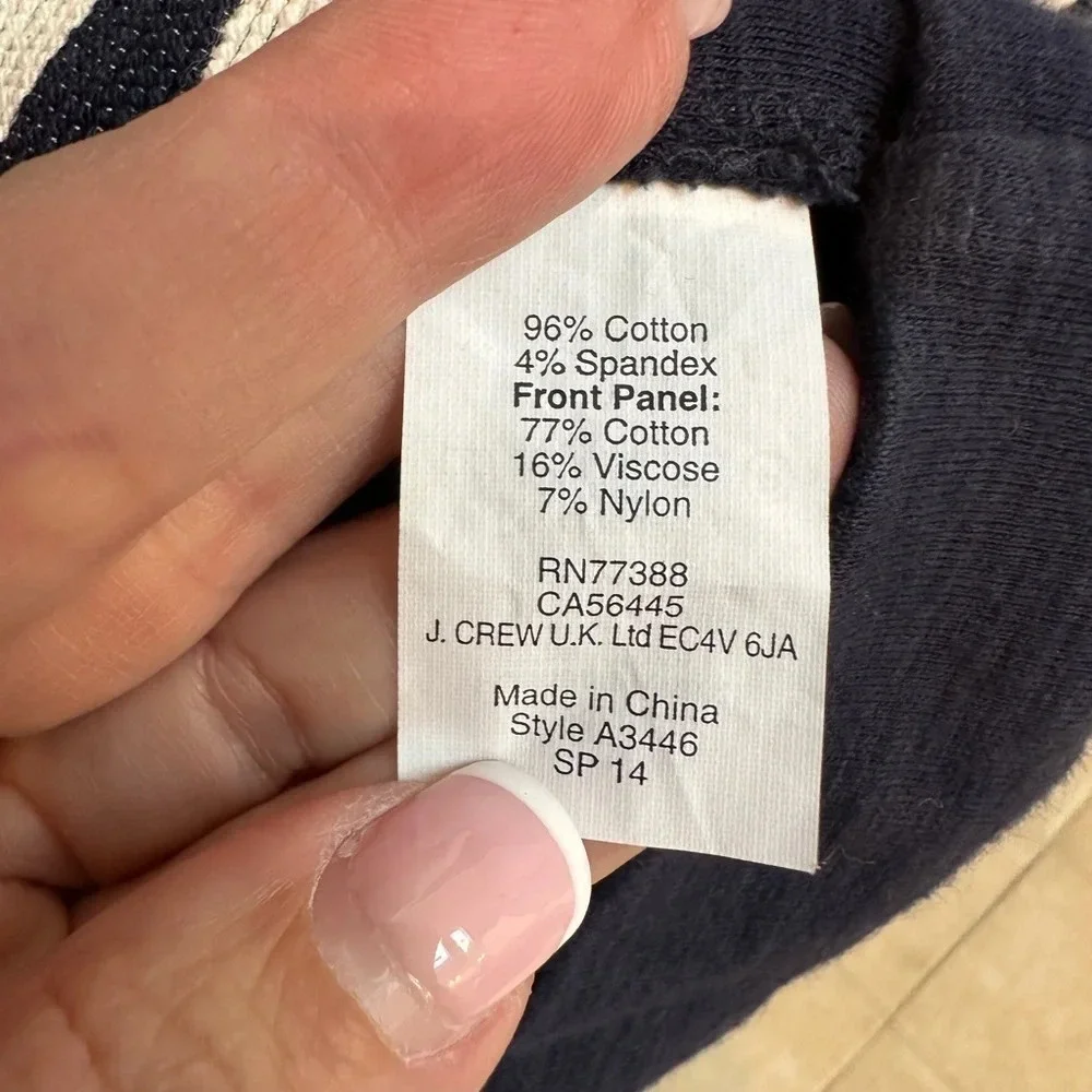 J. Crew crew navy