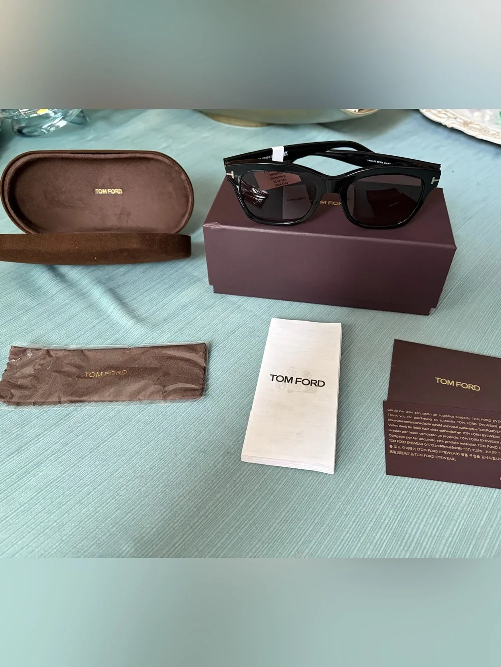 Tom Ford pictured black