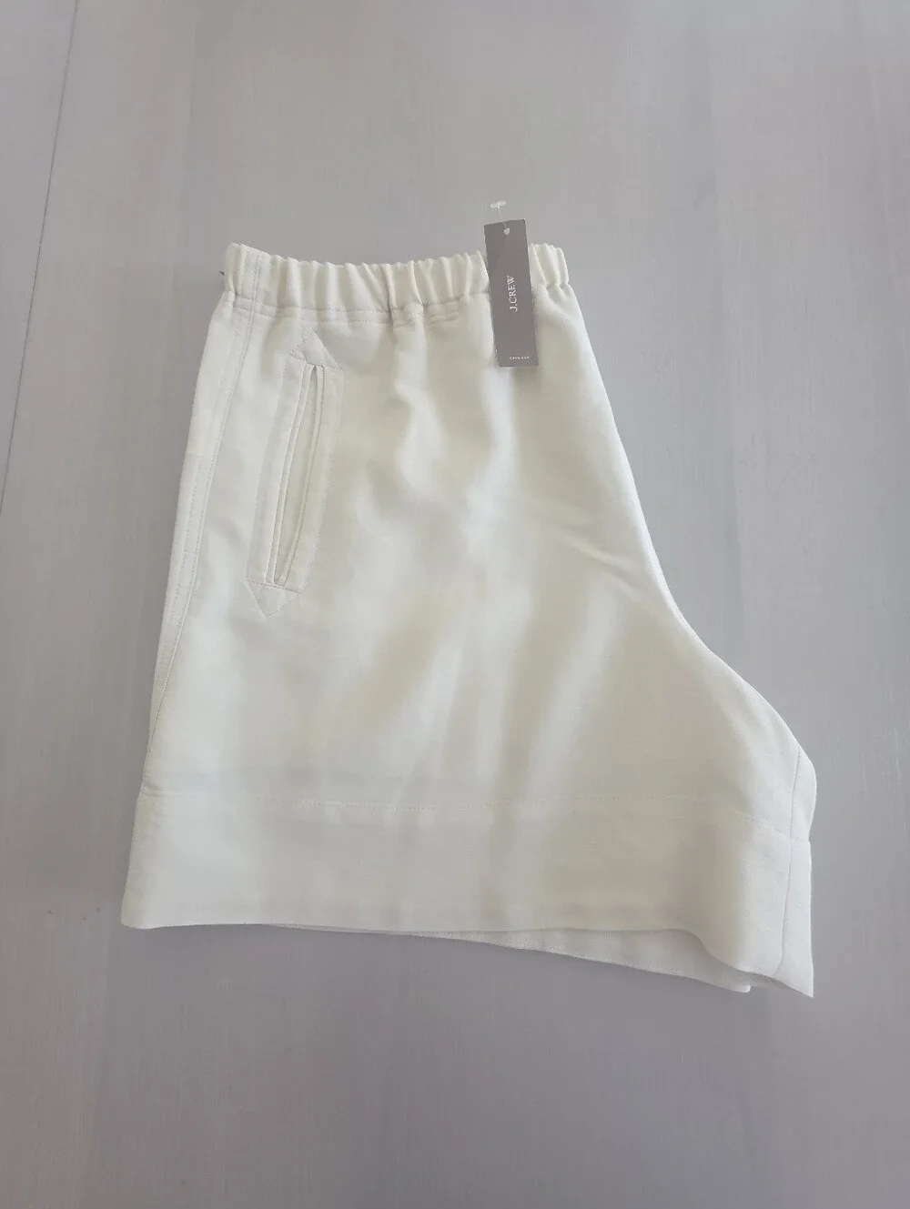 J. Crew tone waistband pairing