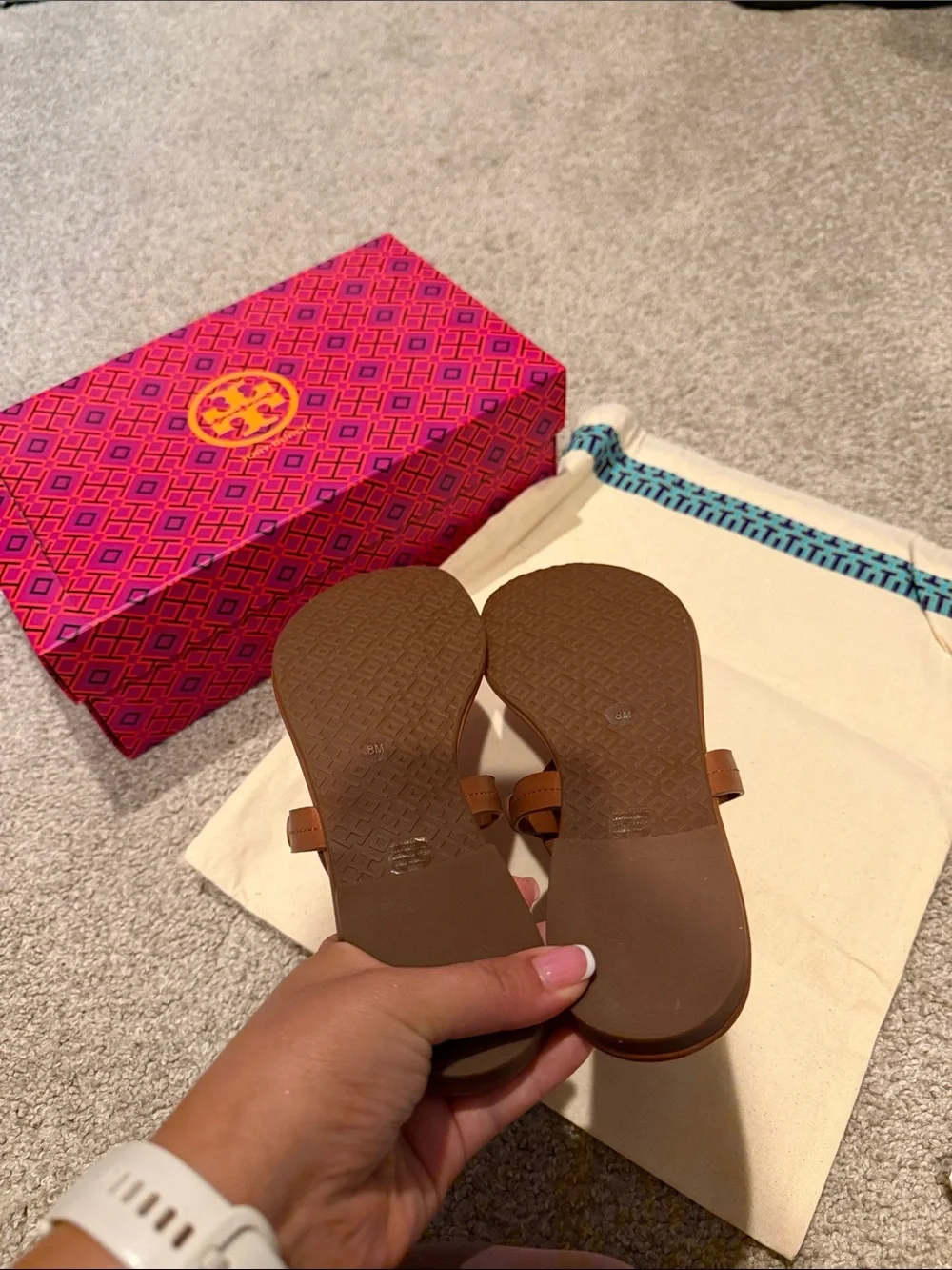 Tory Burch single brown