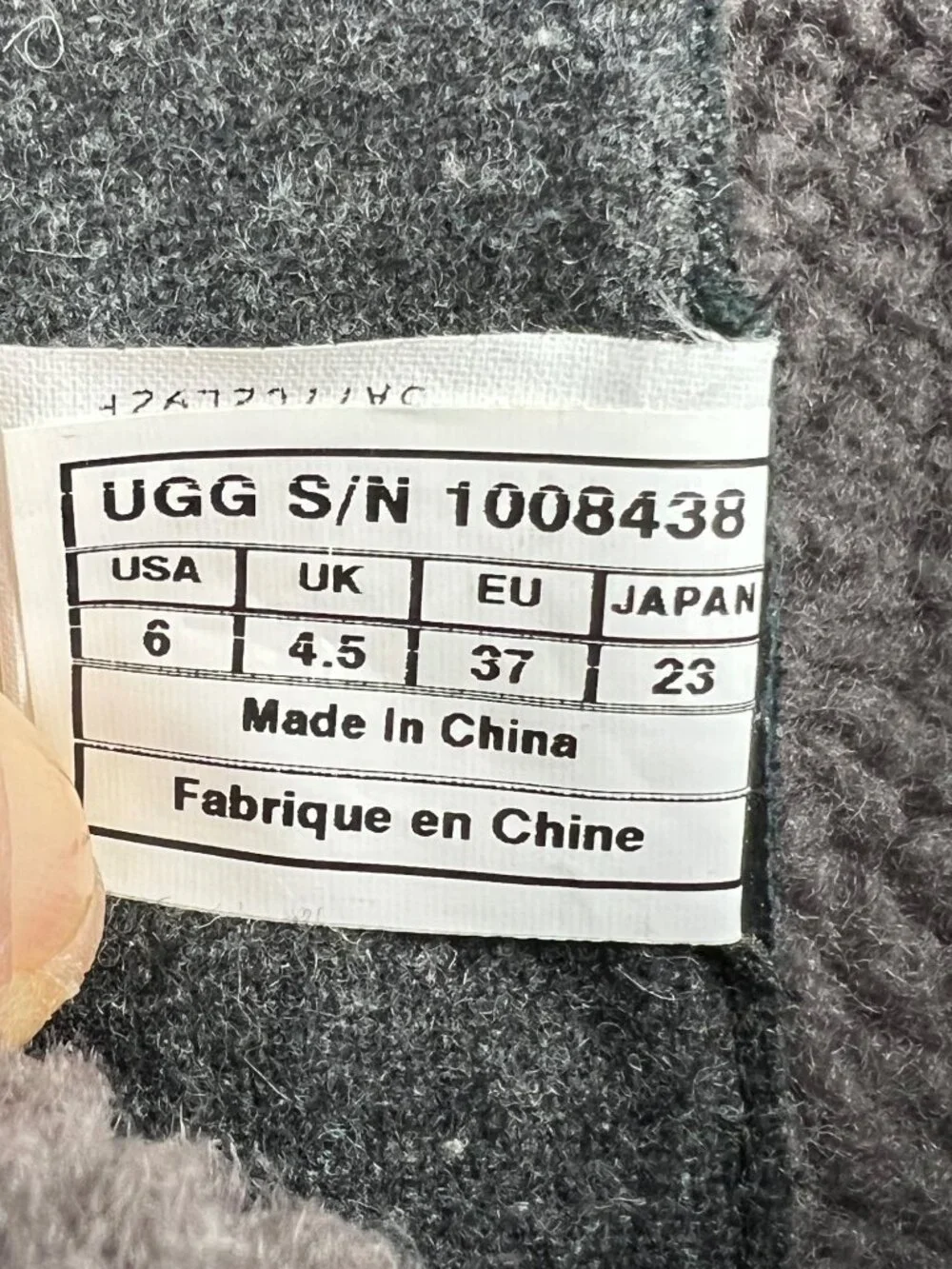 UGG elsa black