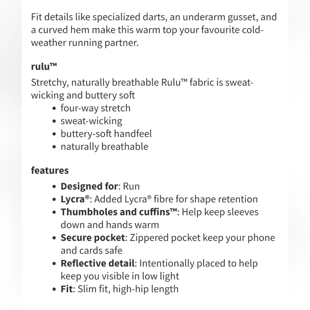 lululemon athletica lululemon its
