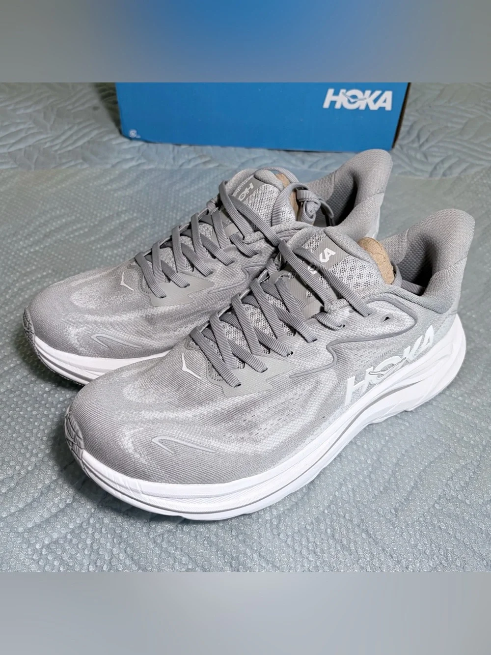 Hoka breathable mesh
