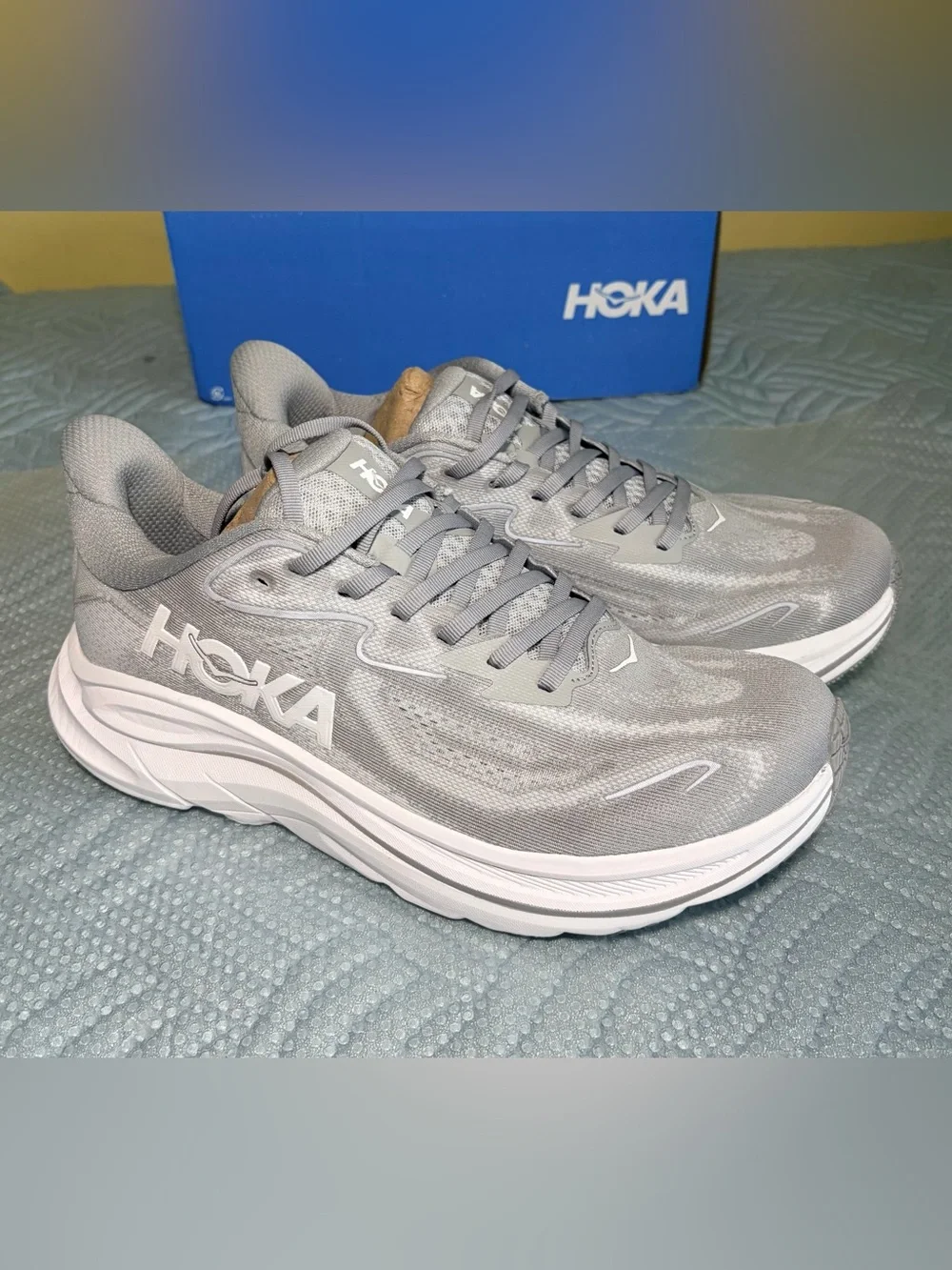 Hoka breathable mesh