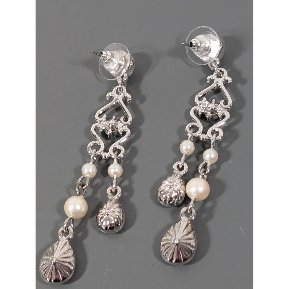 Monet silver tone