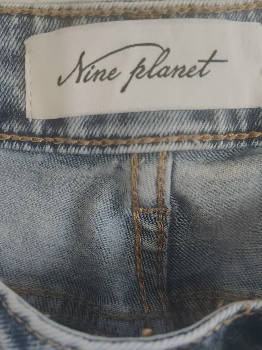 Light Wash Distressed Men’s Jeans - Casual Slim Fit