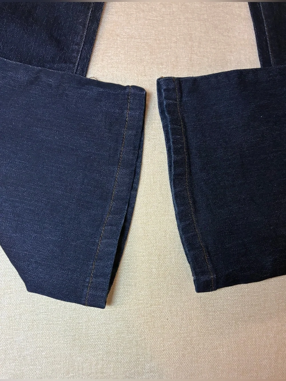 Calvin Klein Jeans Straight Leg Dark Wash Stretch Denim Size 30/10