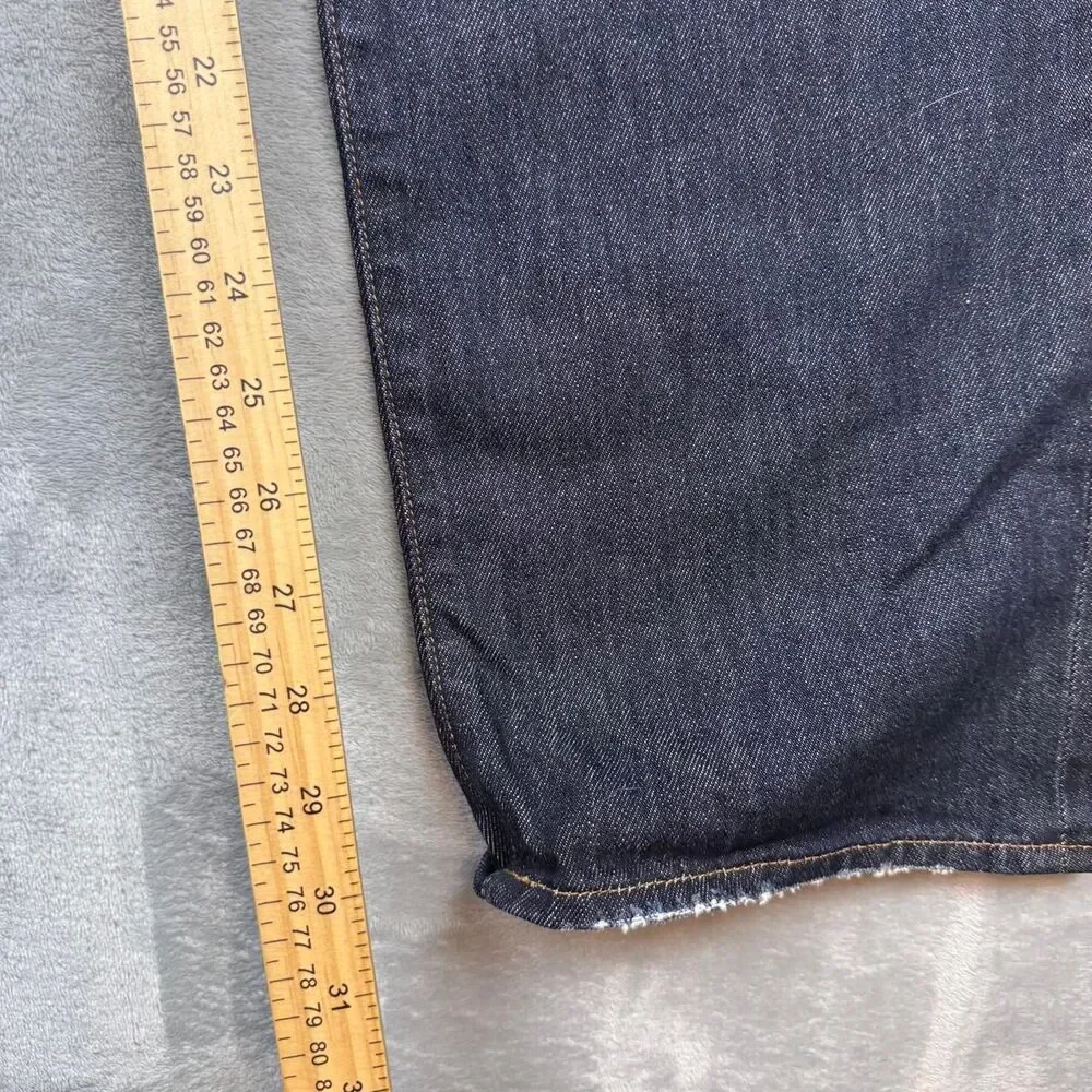 Frame Men's Navy and Blue Jeans