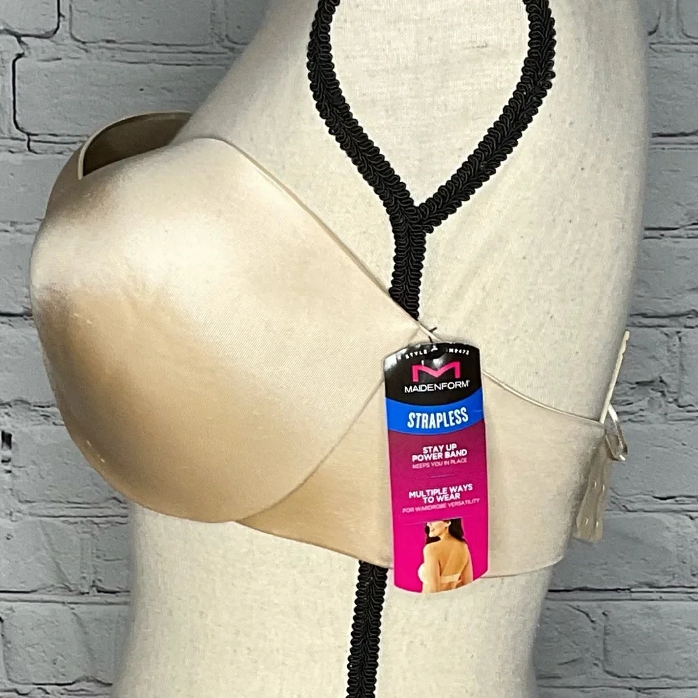 Maidenform nude strapless
