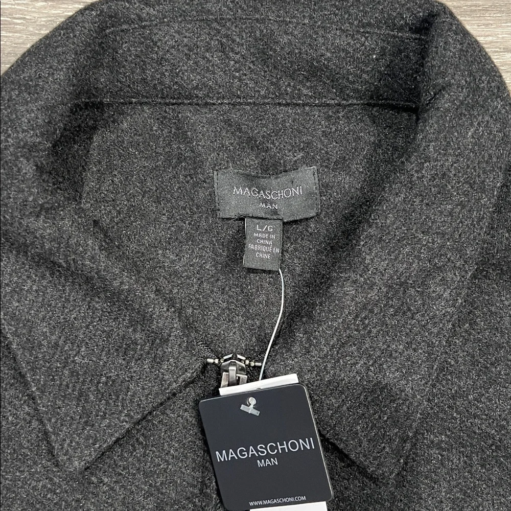 Magaschoni Charcoal Gray Jacket