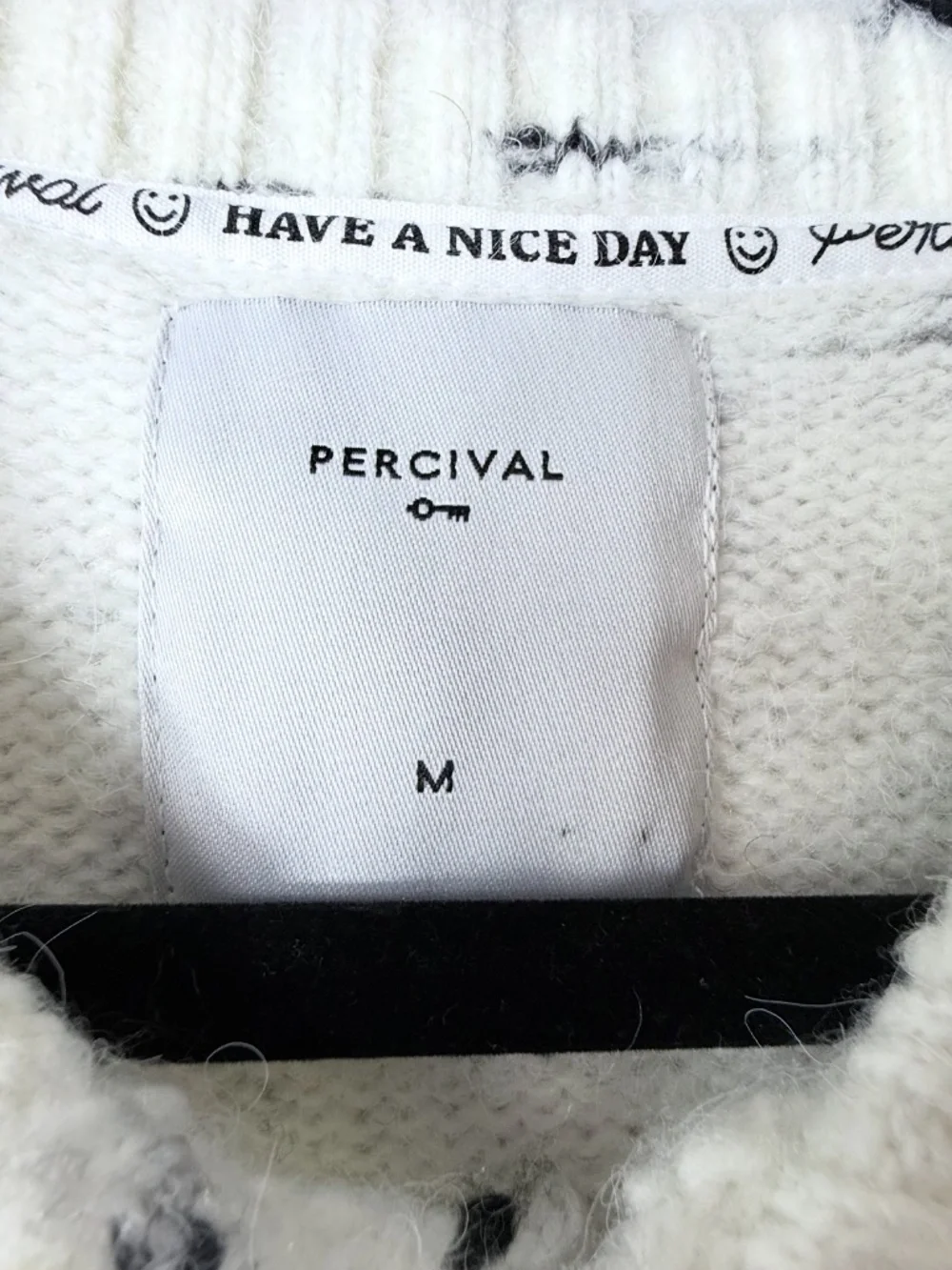 Percival collared cream