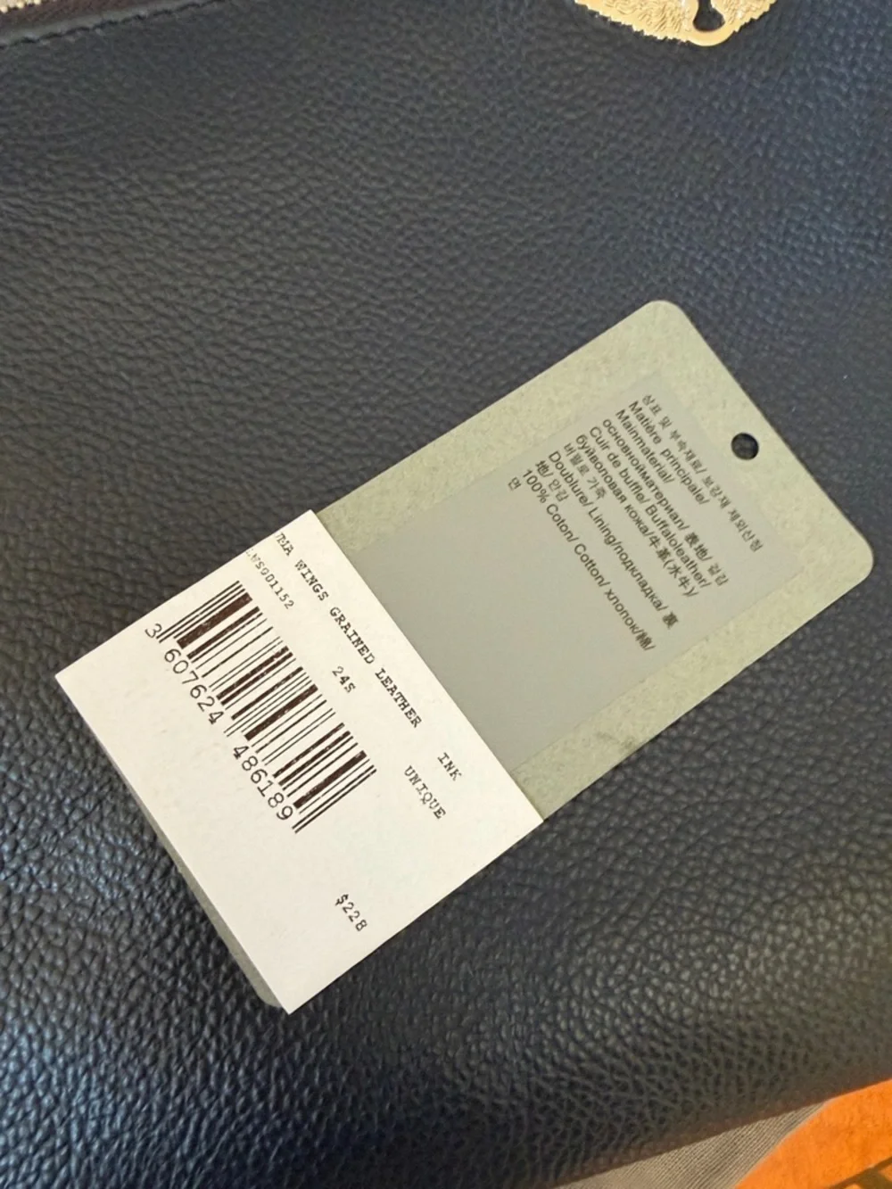 Zadig & Voltaire sleek pebbled