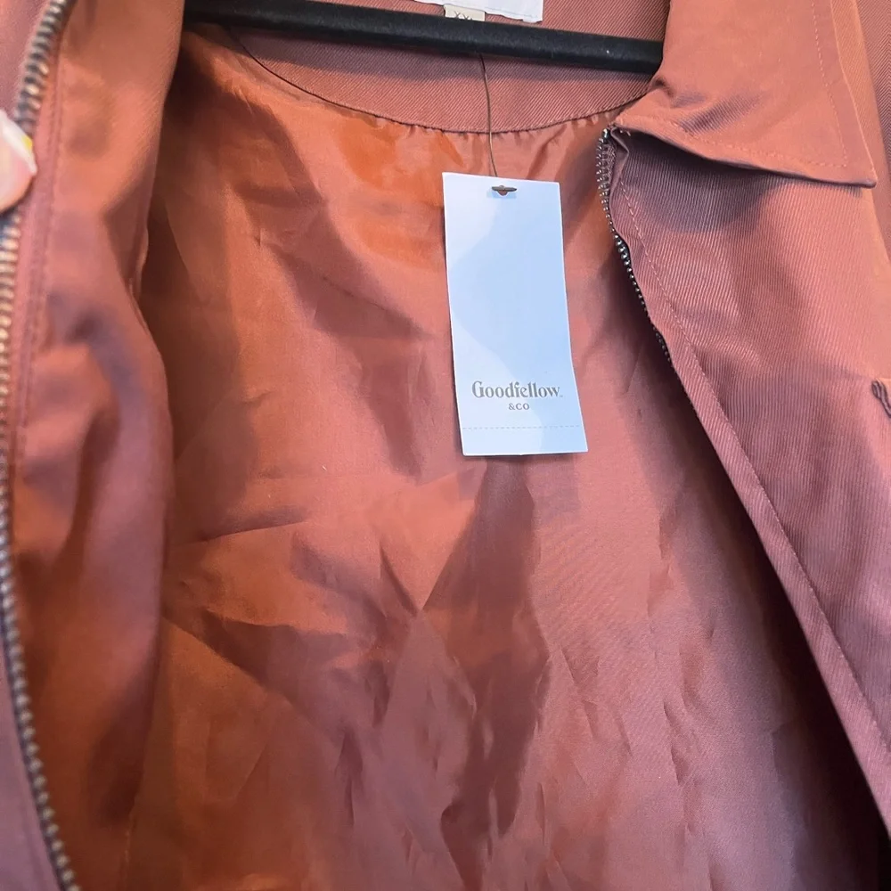 Goodfellow & Co Men's Trending Brown Lightweight Stylish Jacket