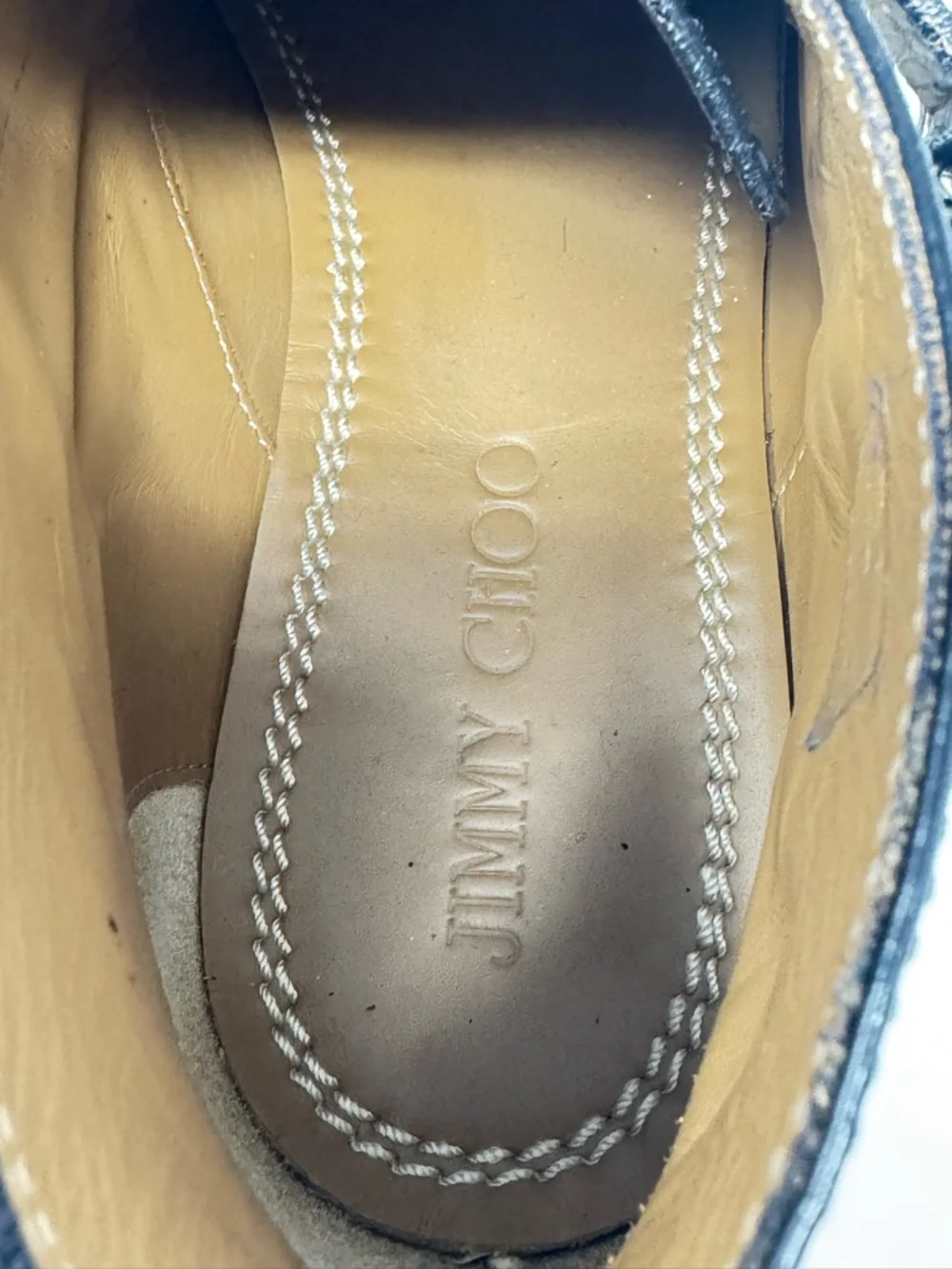 Jimmy Choo polished black