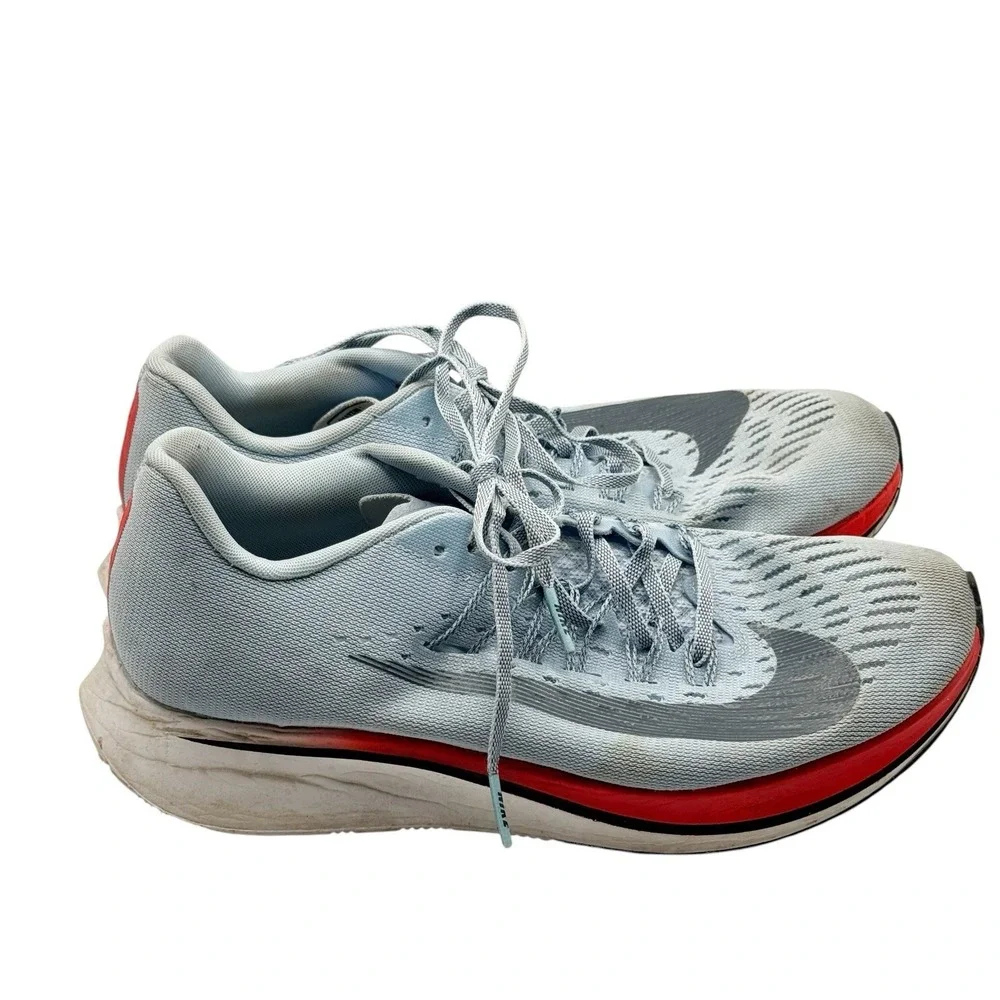 Nike Zoom Fly Running Shoes Sneakers Woman's Size 8.5 Ice‎ Blue Style 897821-401