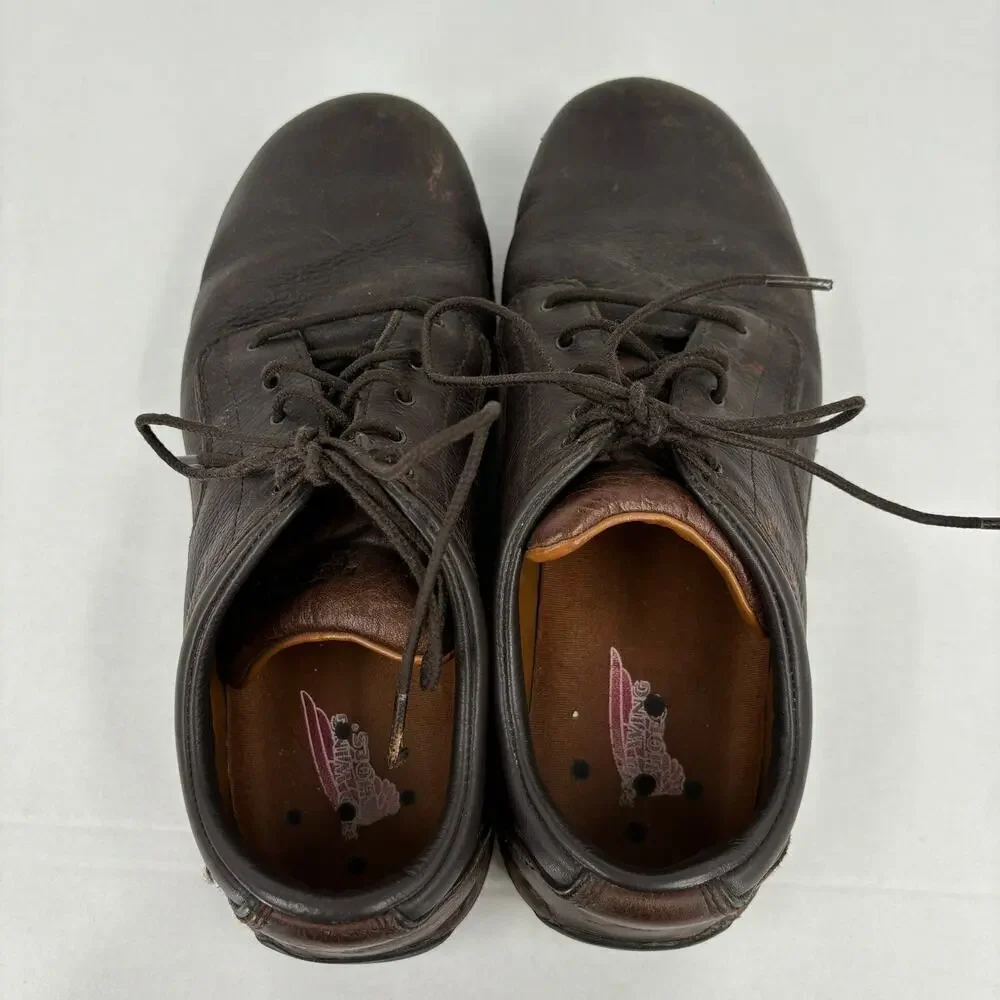 Red‎ Wings Stitchmax Oxfords Men's Size 10 EE Wide Brown Leather Shoes 8704
