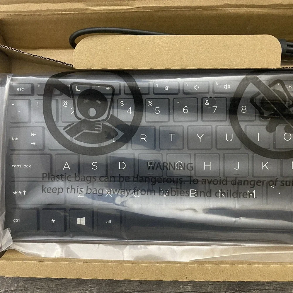 lot of 7 HP Hewlett Packard Business USB Slim Style‎ Windows Enhanced Keyboard