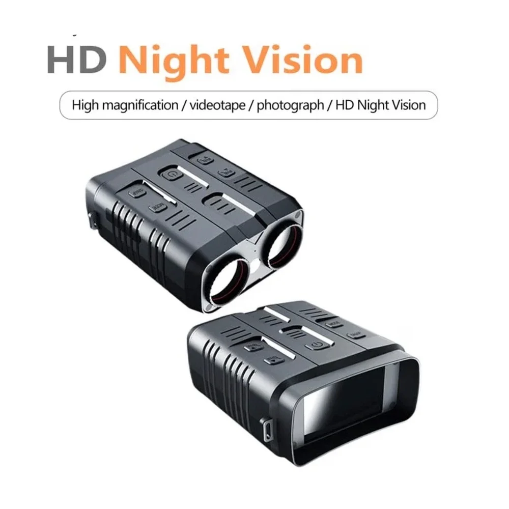 TacRight Night Vision Pro‎ 4K Binoculars 10x Zoom Infrared Digital Device Black