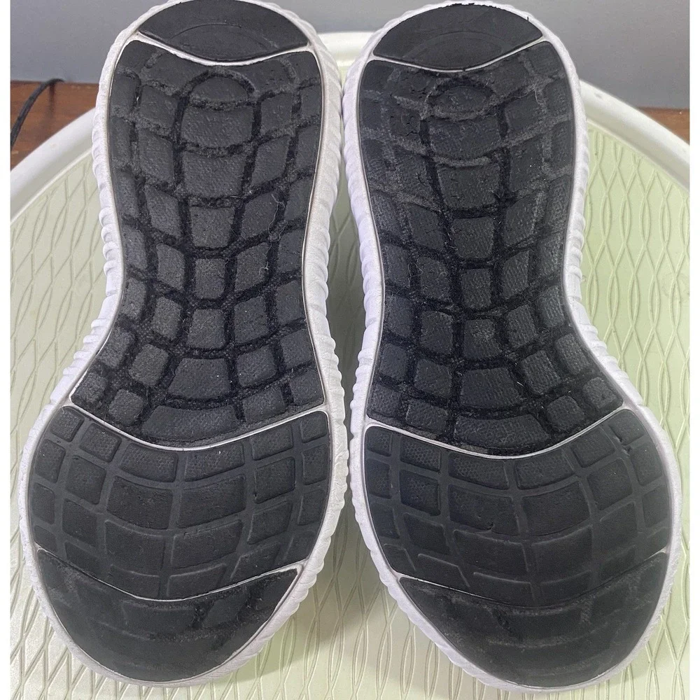 AVIA Womens Slip-on Memory‎ Foam White Sneakers Athletic Shoes 7.5 WIDE