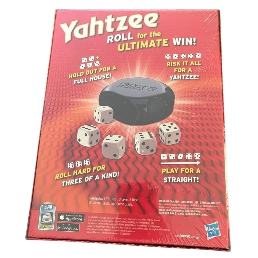 Hasbro classic yahtzee