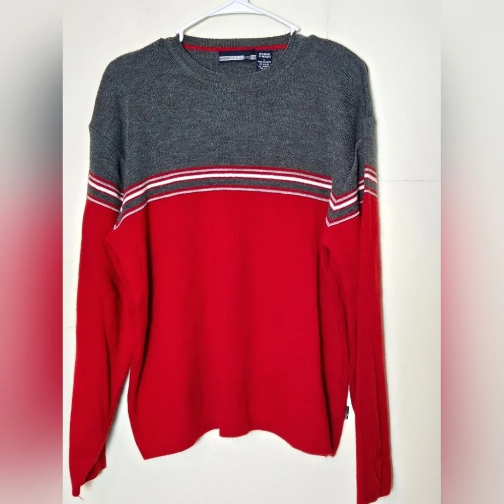 Vintage‎ Y2K Extreme EXG Grunge Skater Style Crewneck Sweater, Size Large