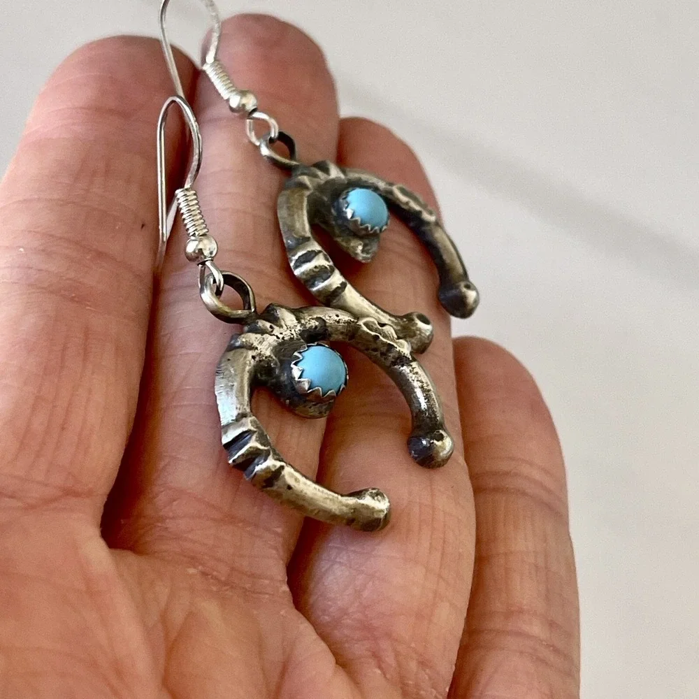 Native American Navajo Indian Turquoise Jewelry squash blossom