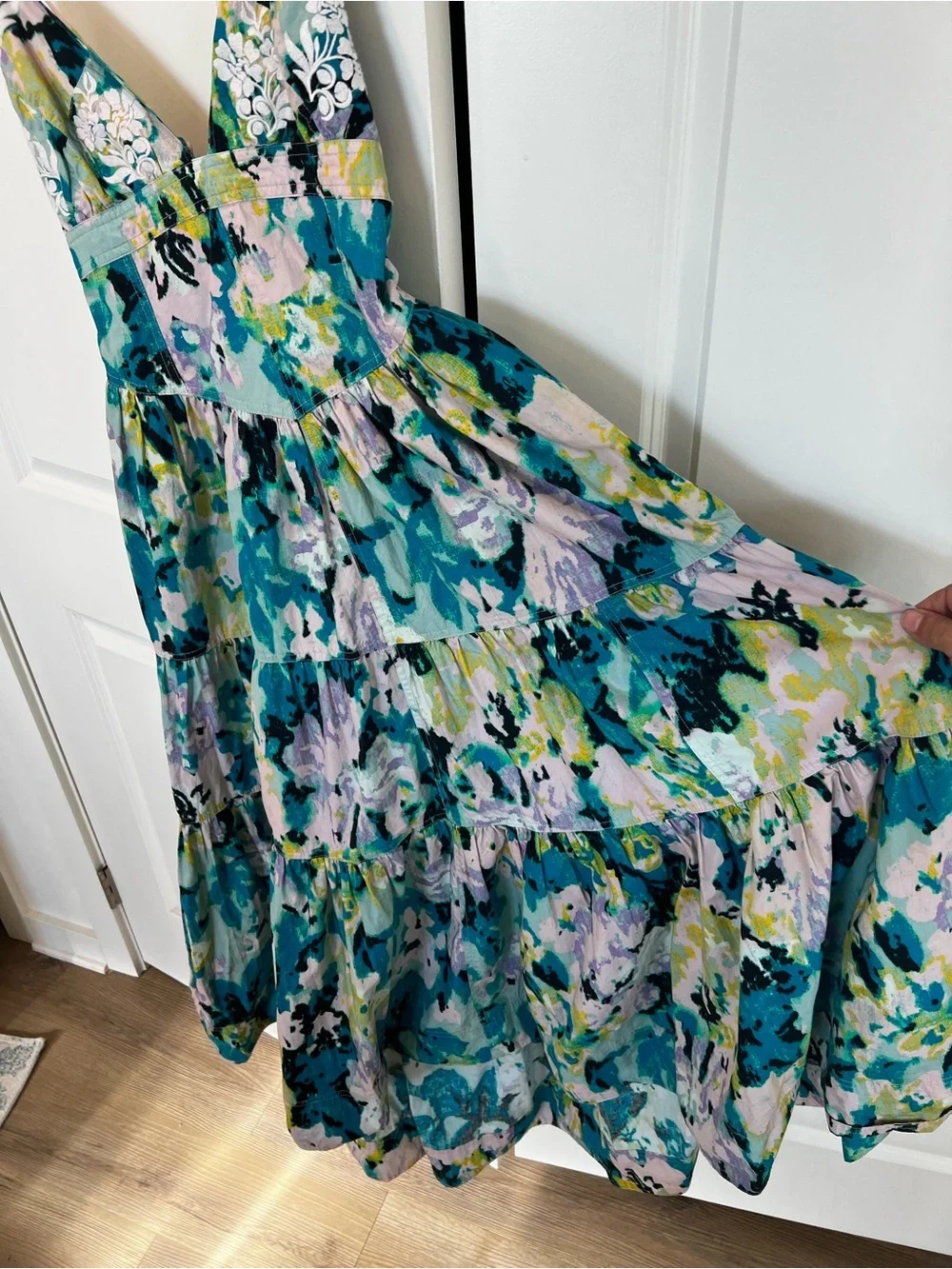 Free People flowing tiered