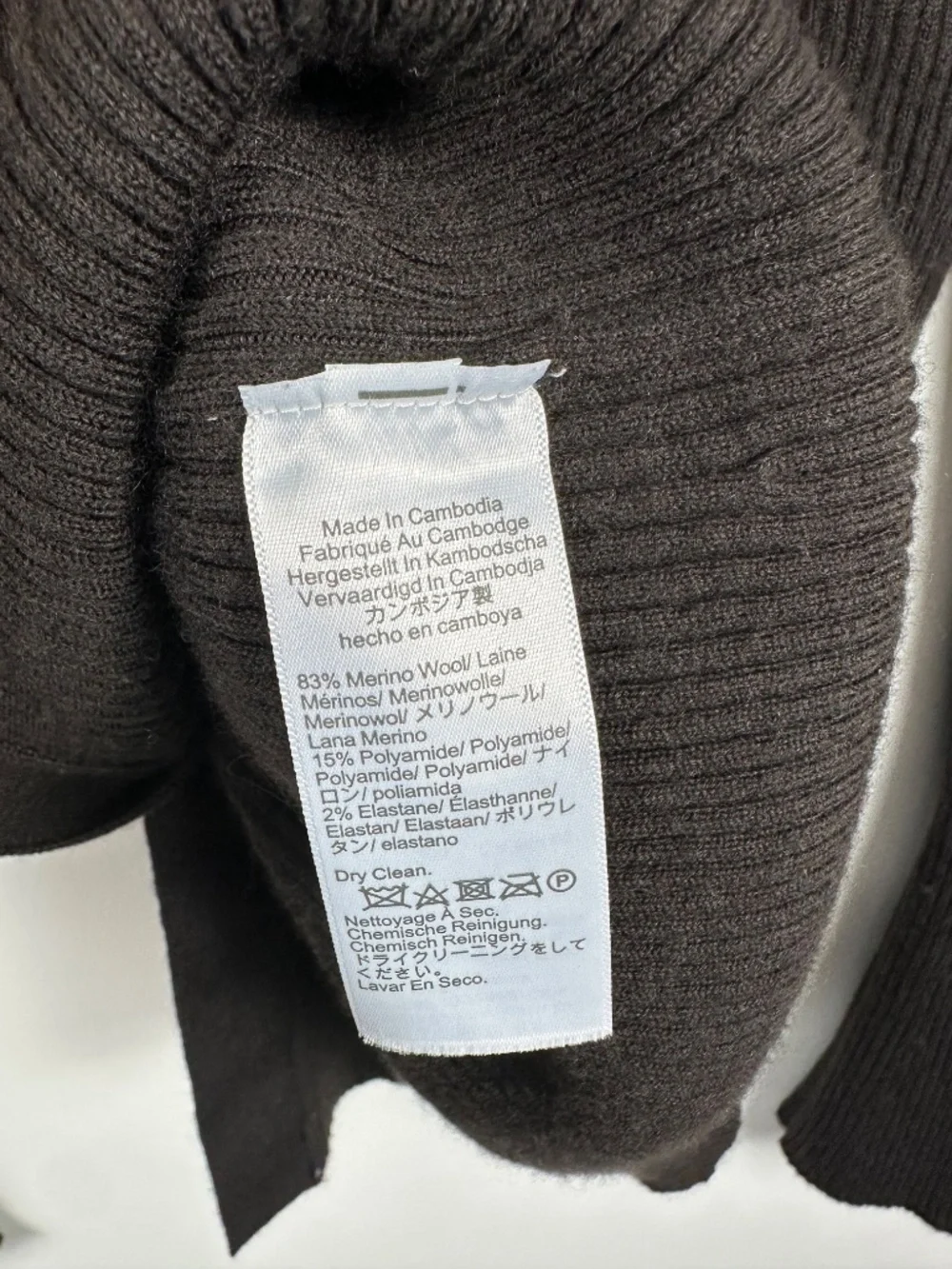 Madewell fitted ribbed
