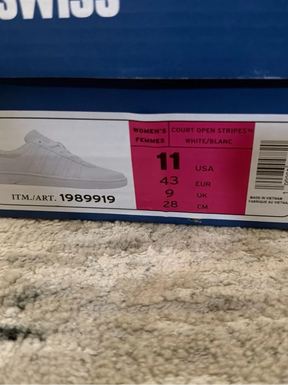 K-Swiss features swiss®