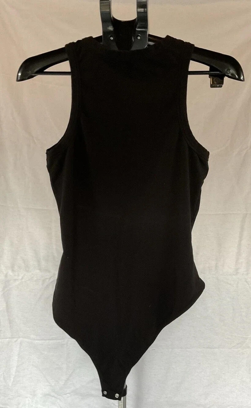 Maurice’s 24/7 Women’s Tank Bodysuit, Black, Size 0x