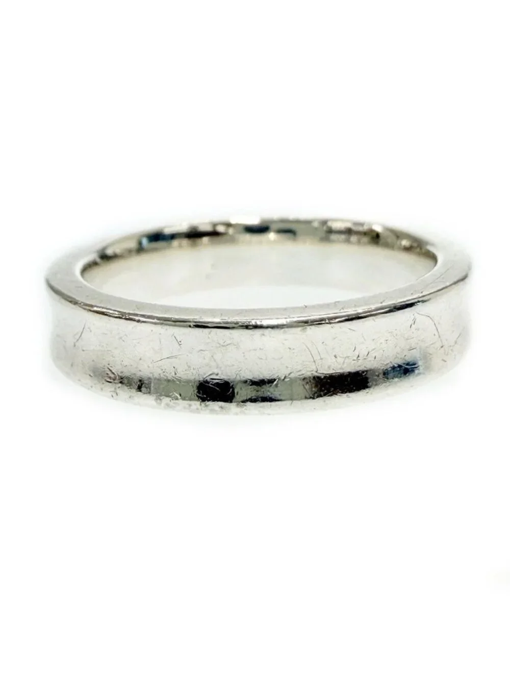 Tiffany & Co Silver 1837 Narrow Ring