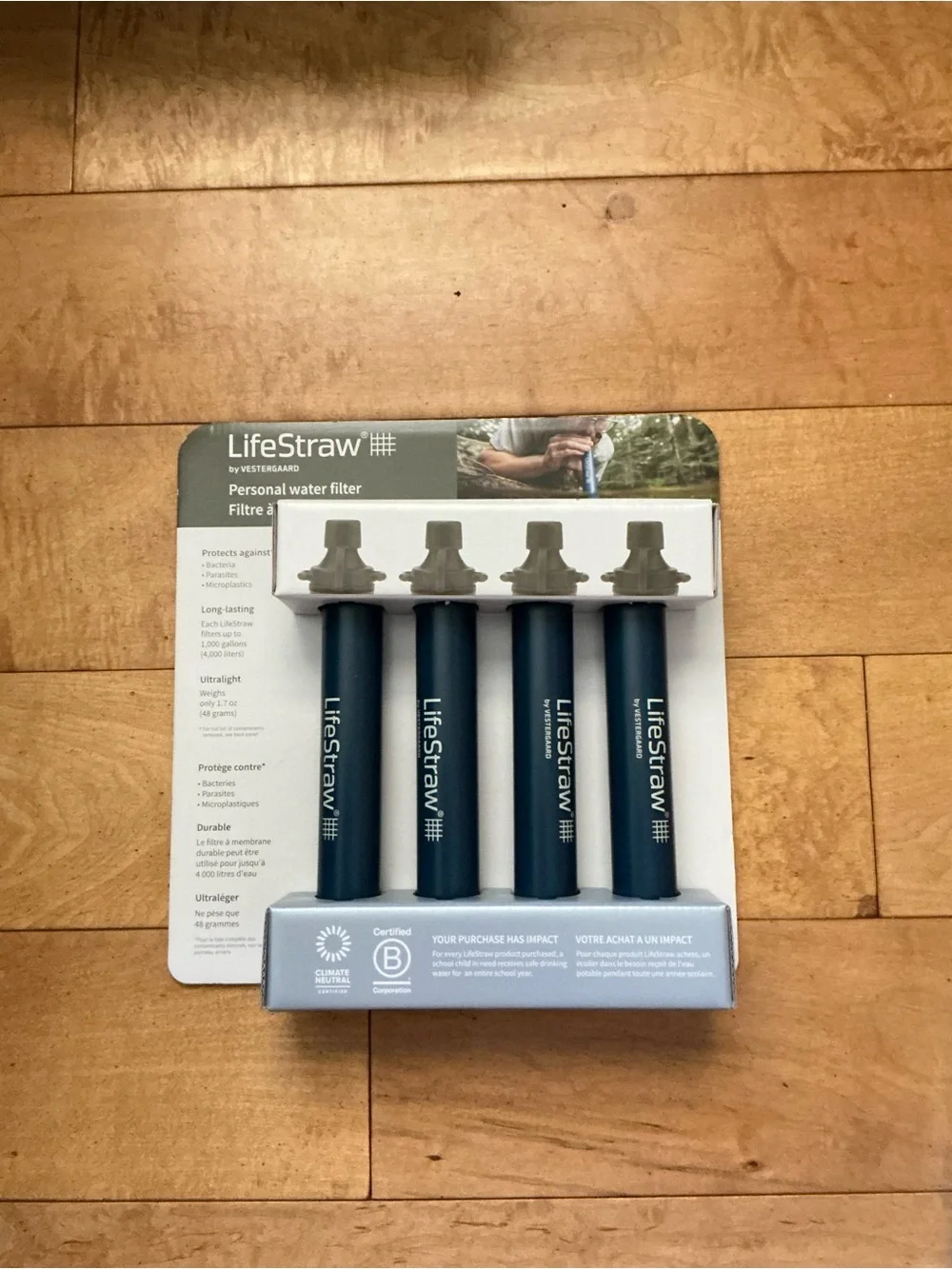 Lifestraw personal water