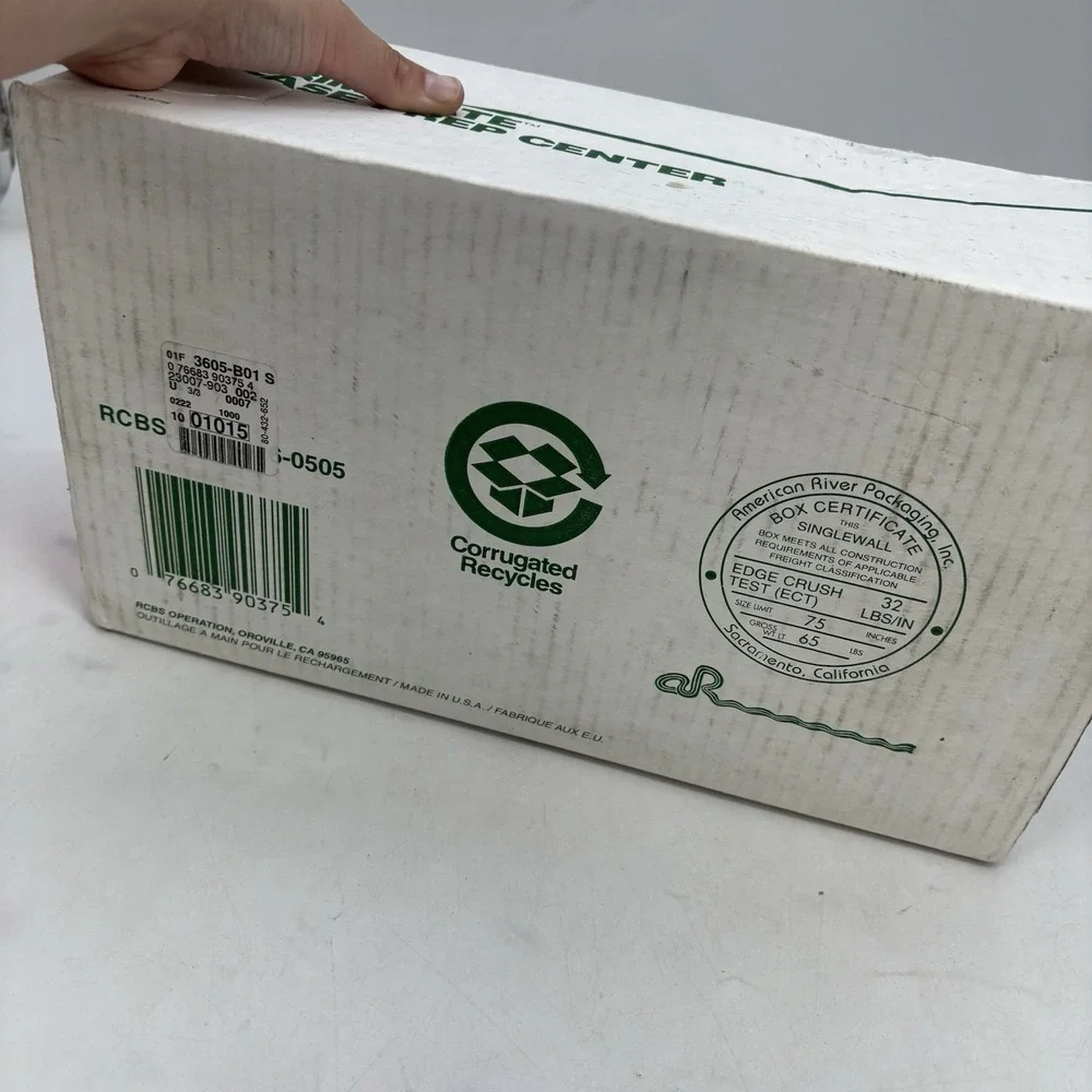 RCBS preowned box
