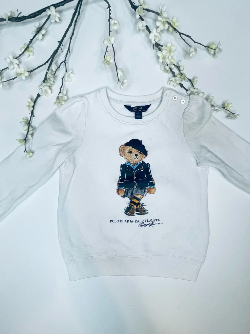 Ralph Lauren white long