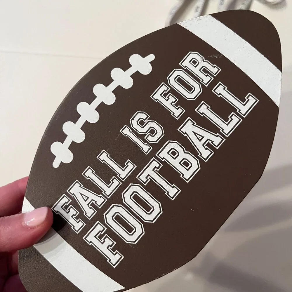 None listed football decor