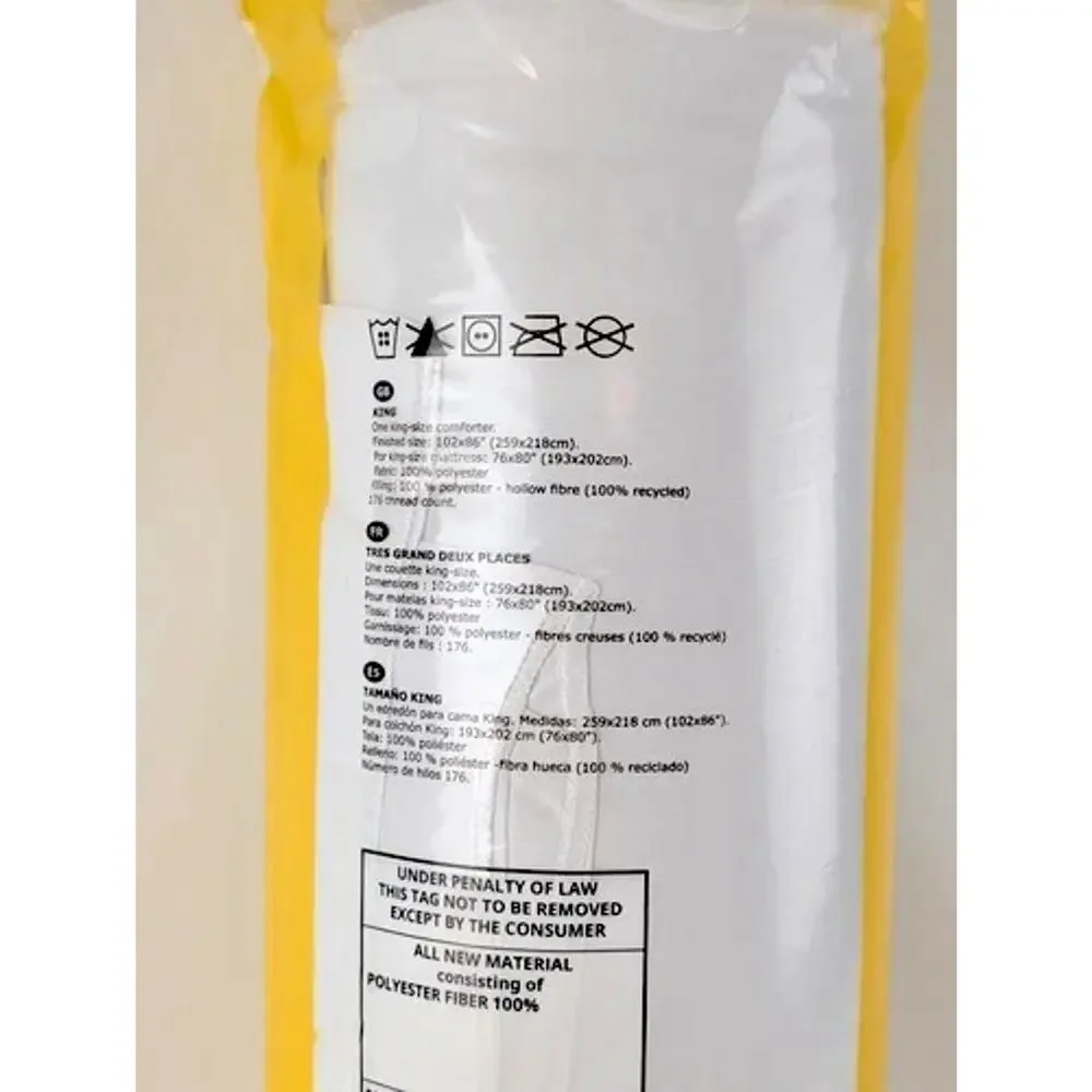 IKEA säfferot duvet