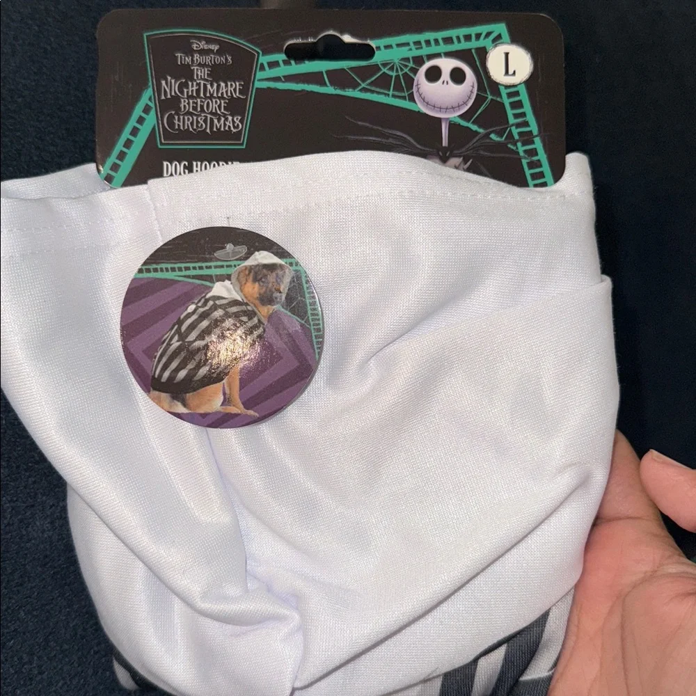 NWT- Nightmare Before‎ Christmas Jack Skellington Dog Costume