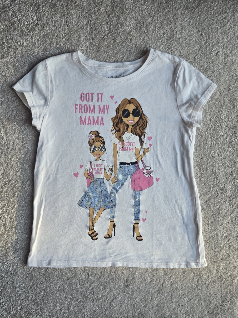 The Childrens Place white short