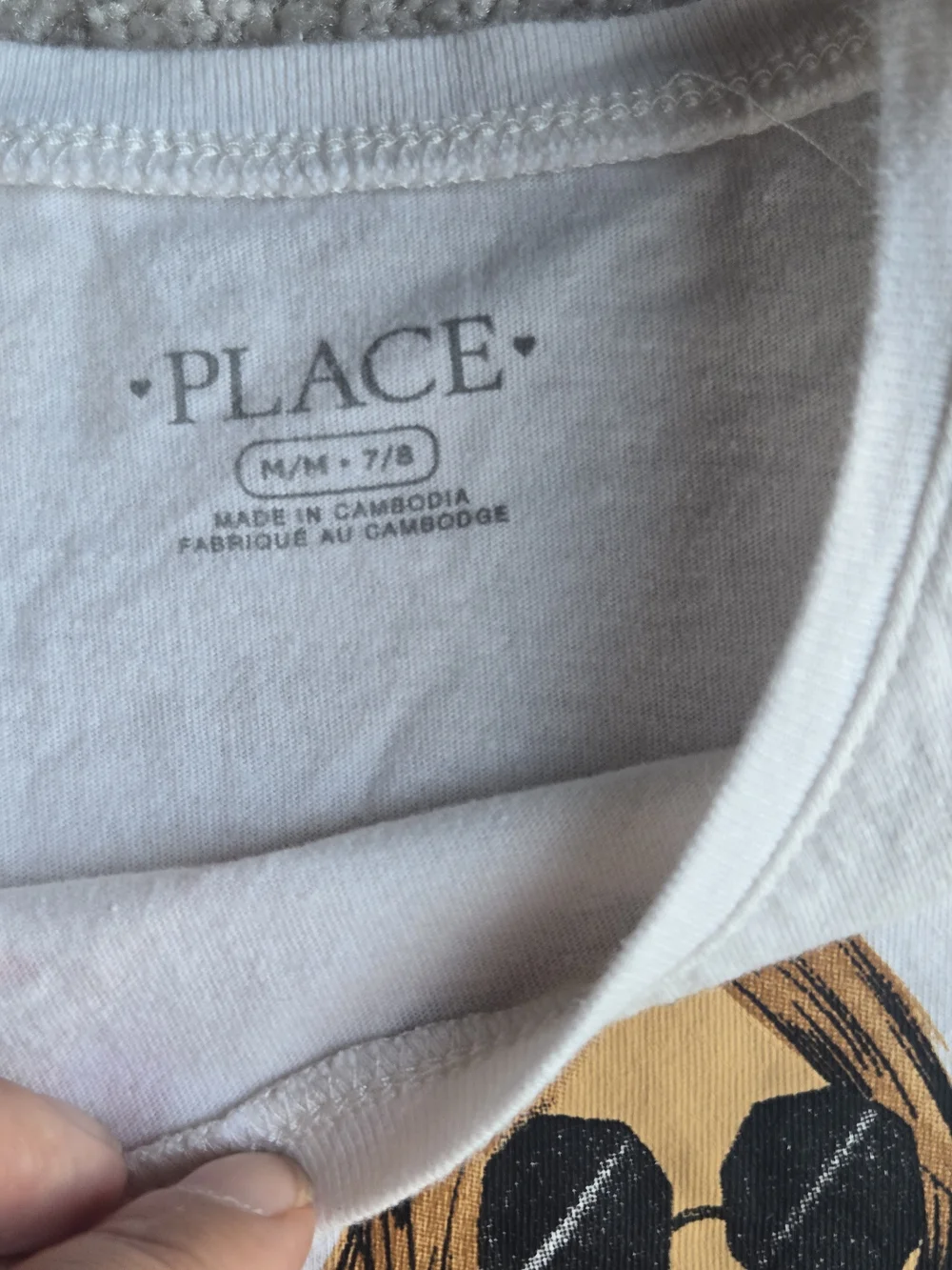 The Childrens Place white short