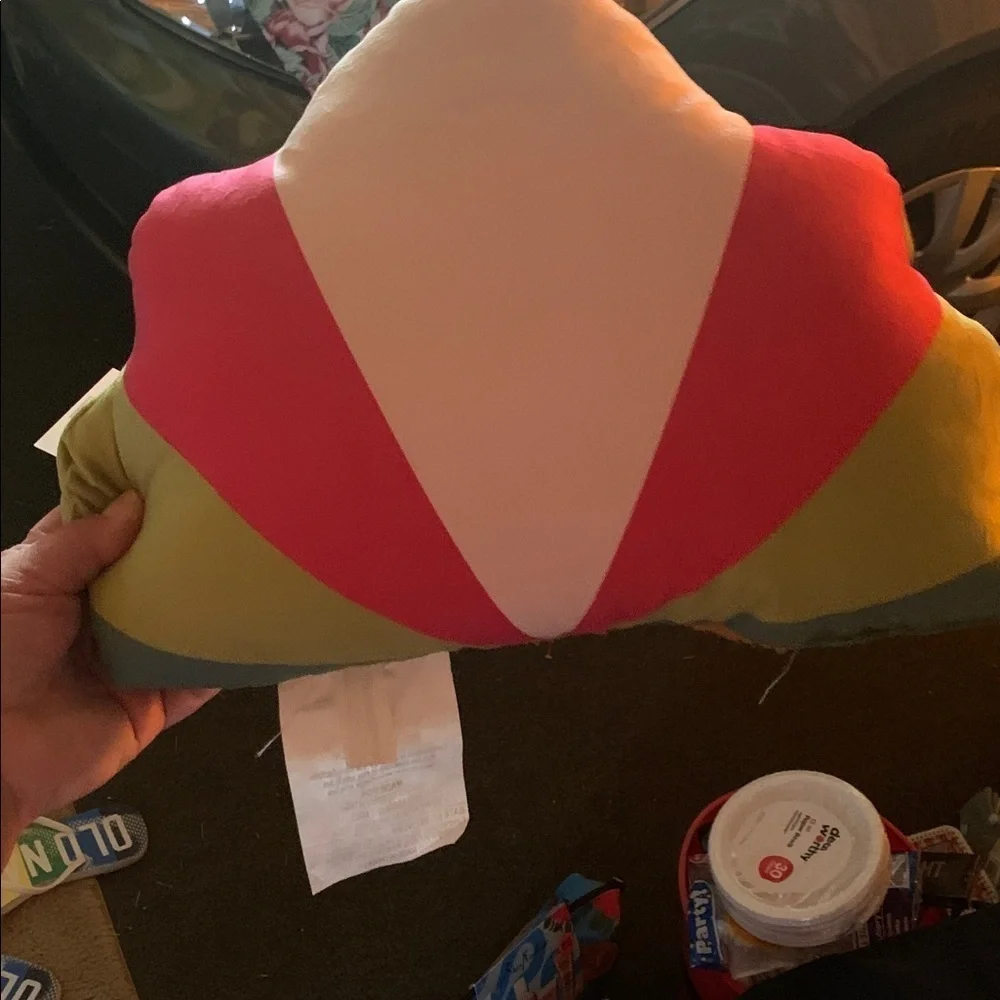 Colorful Turkey Shaped Pillow