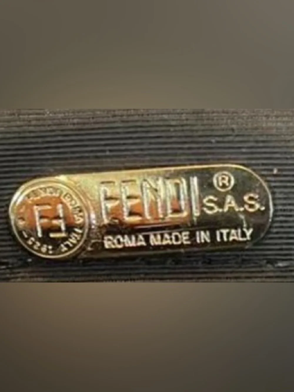 Fendi sleek black