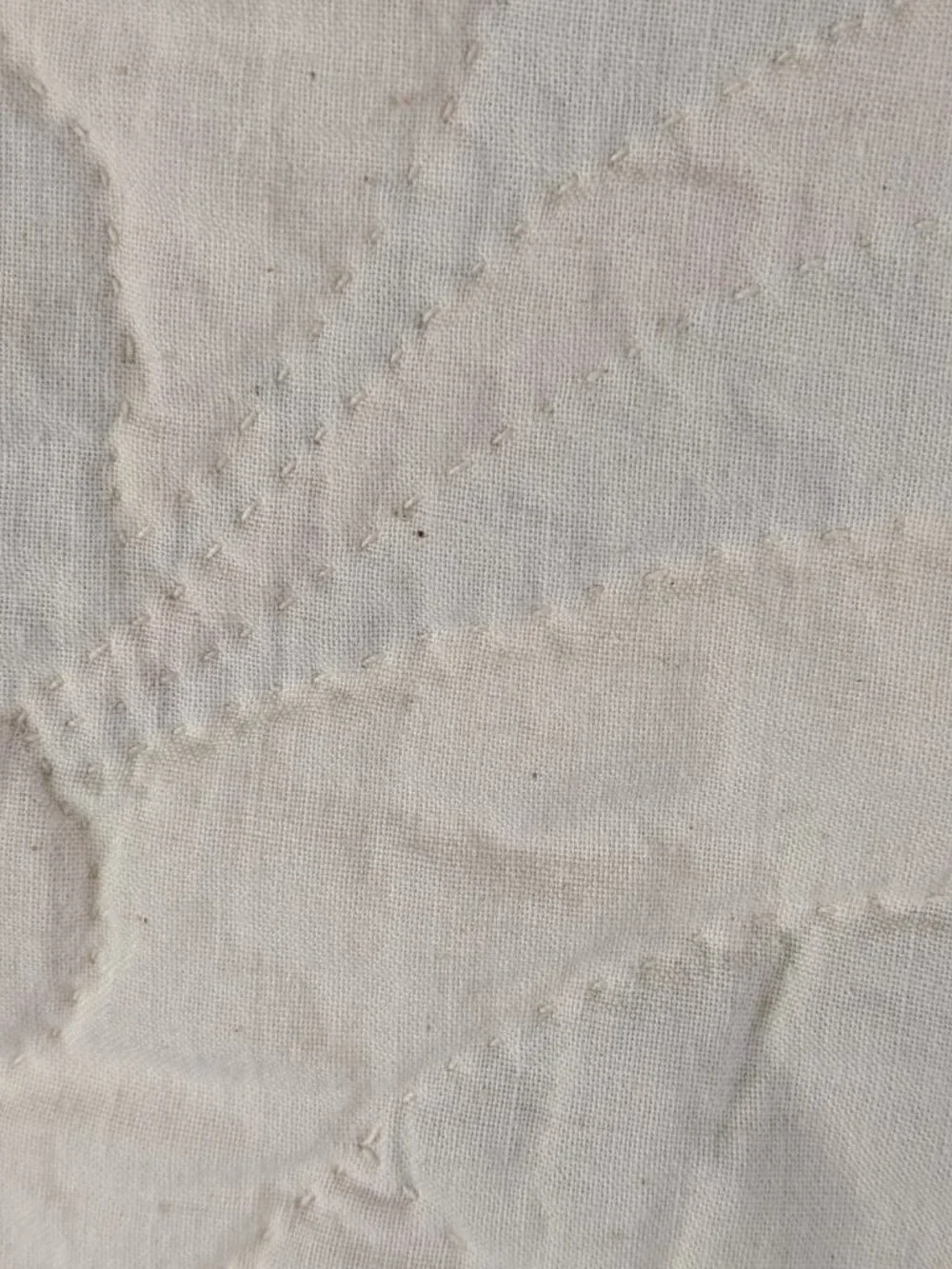 Handmade vintage hand