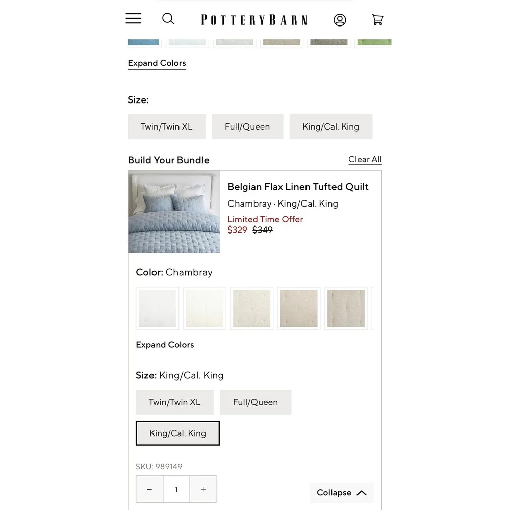 Pottery Barn pottery barn