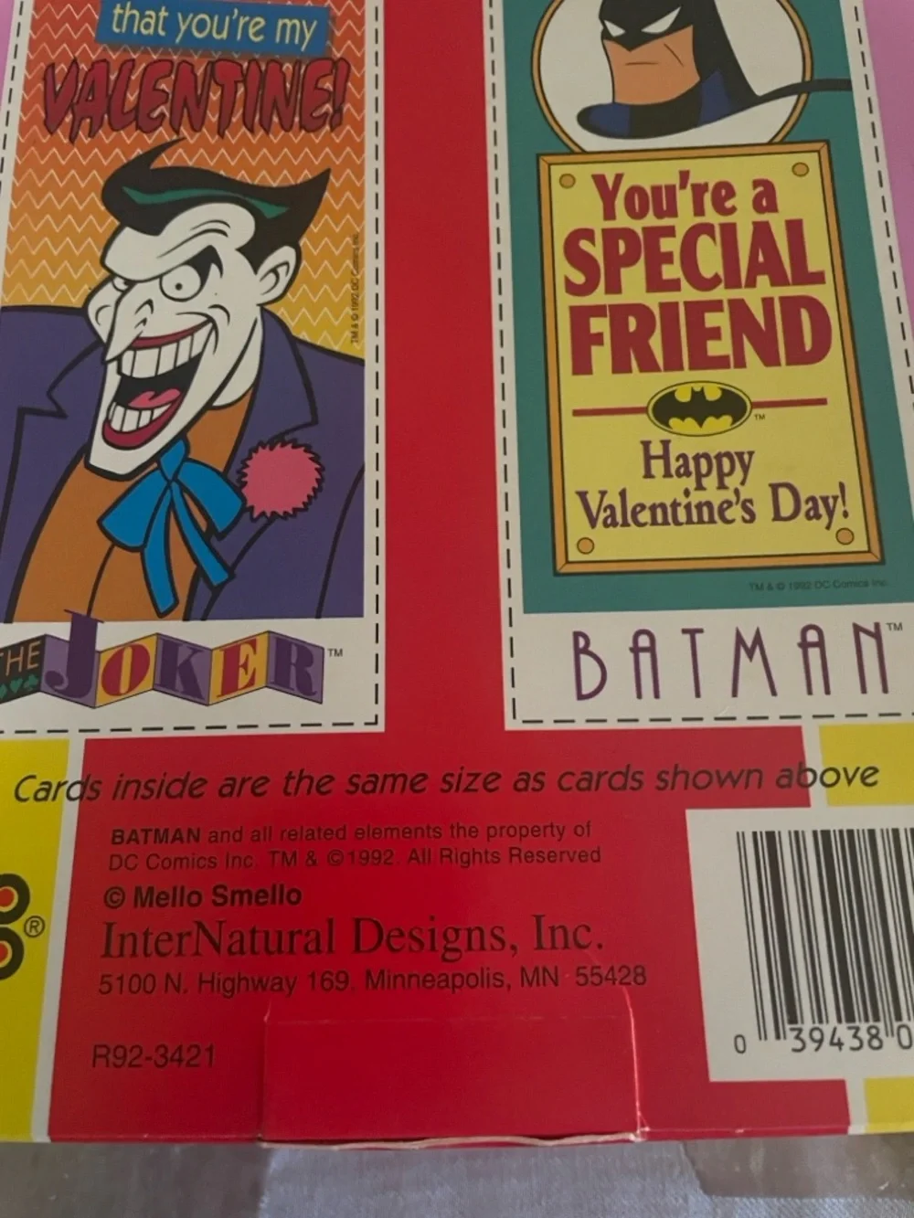 mello smello batman perfect valentines