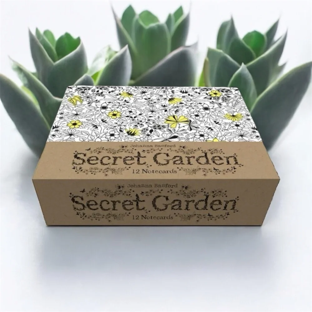 Secret Garden Notecards Set by Johanna Basford