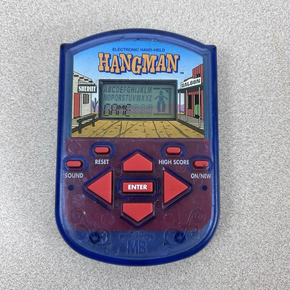 Milton Bradley hangman electronic