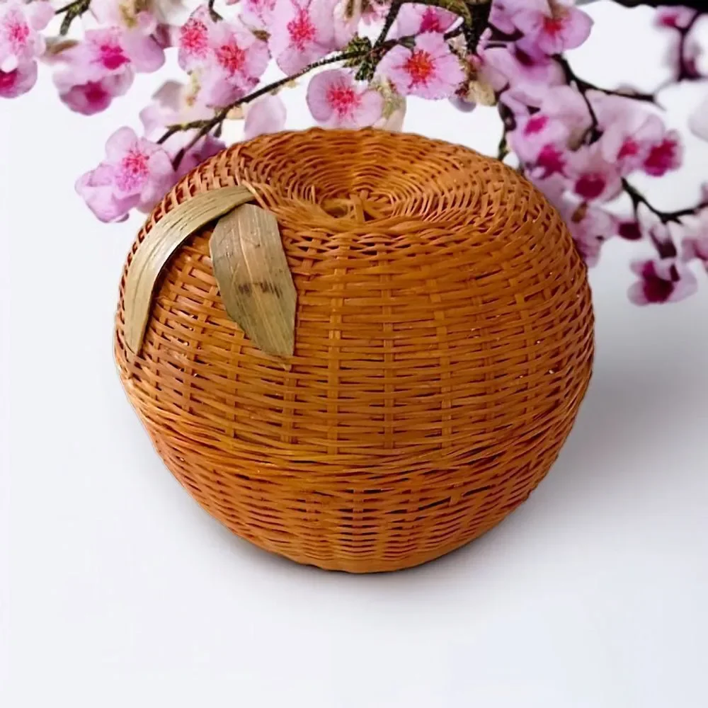 Vintage wicker apple