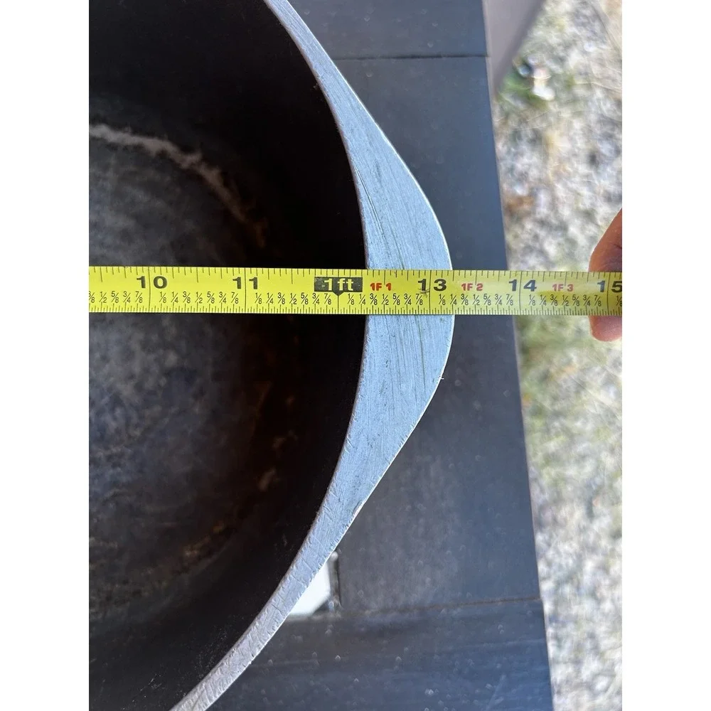 Vintage CLUB 7 Qt. Stock Pot/Dutch Oven W/ Lid Club Harvest Gold Cast Aluminum