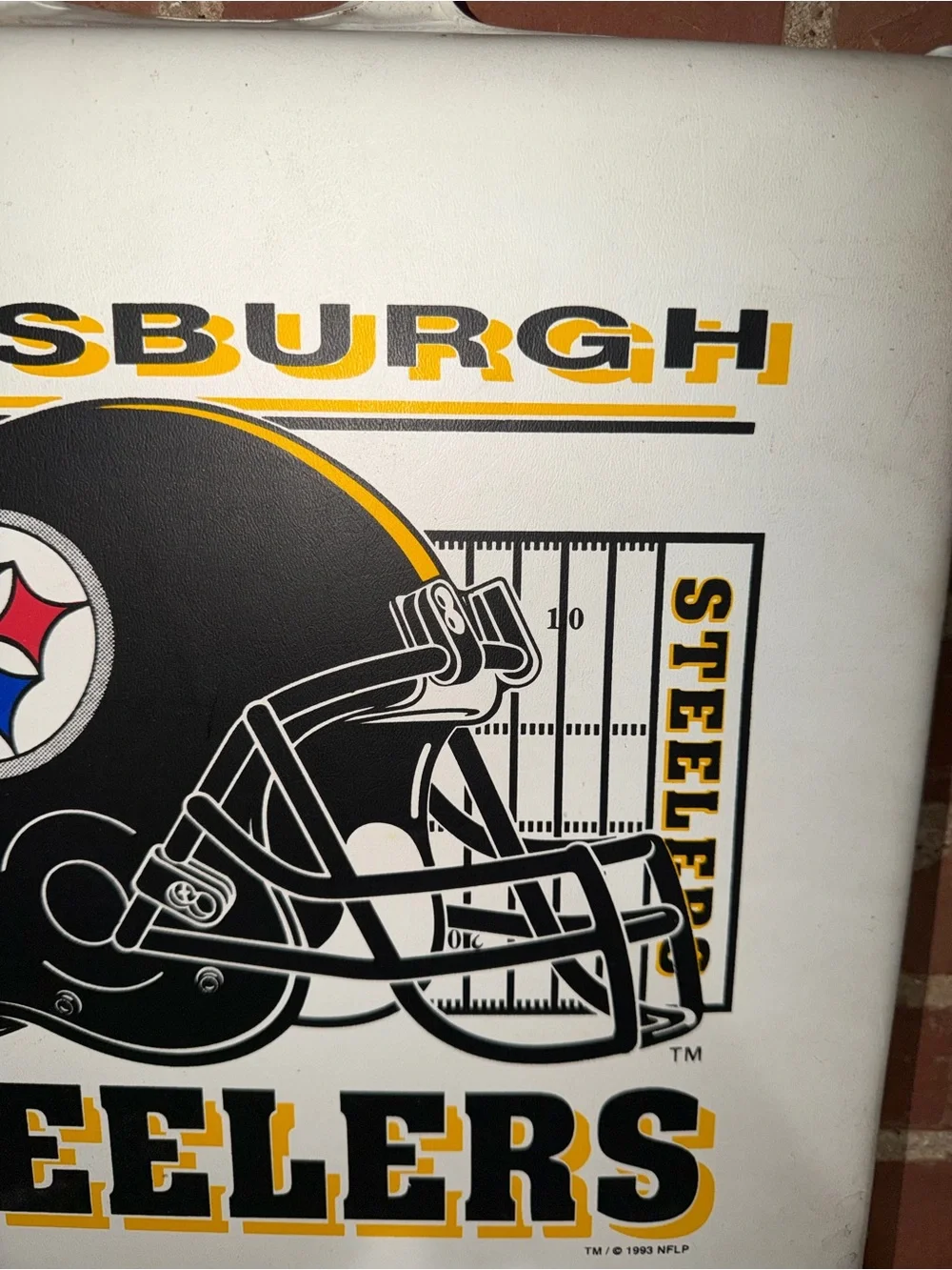 1996 Pittsburgh Steelers KR Industries Stadium Seat Bottom Cushion